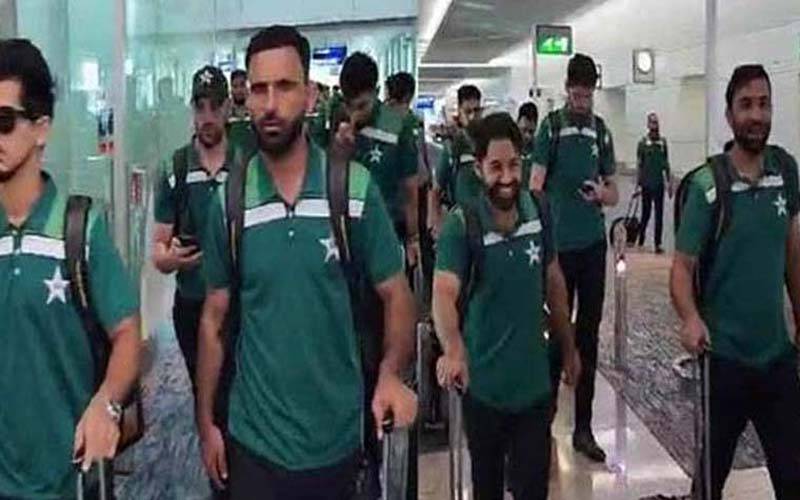 انگلینڈ کے ساتھ دوسرے ٹی ٹوئنٹی کے لئے پاکستانی ٹیم برمنگھم پہنچ گئی