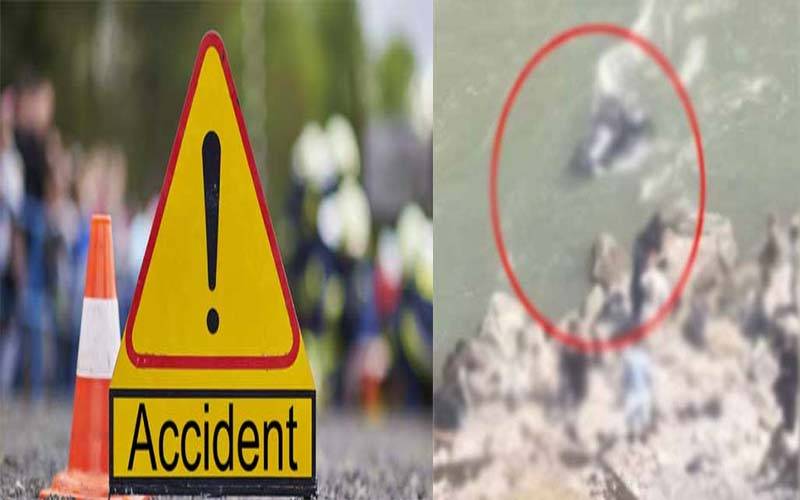 شرینگل: گاڑی دریائے پنچکوڑہ میں گرنے سے 3 افراد جاں بحق، ایک زخمی