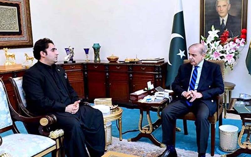 وزیراعظم شہبازشریف اور بلاول بھٹو کی ملاقات آج ہوگی