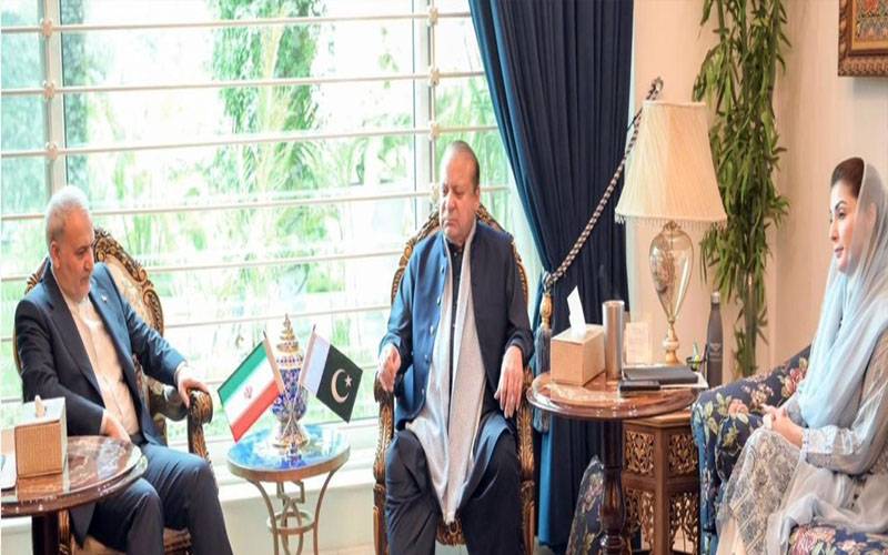 وزیراعلیٰ مریم نواز اور صدر ن لیگ نوازشریف سے ایرانی سفیر کے ملاقات،مختلف امور پر تبادلہ خیال