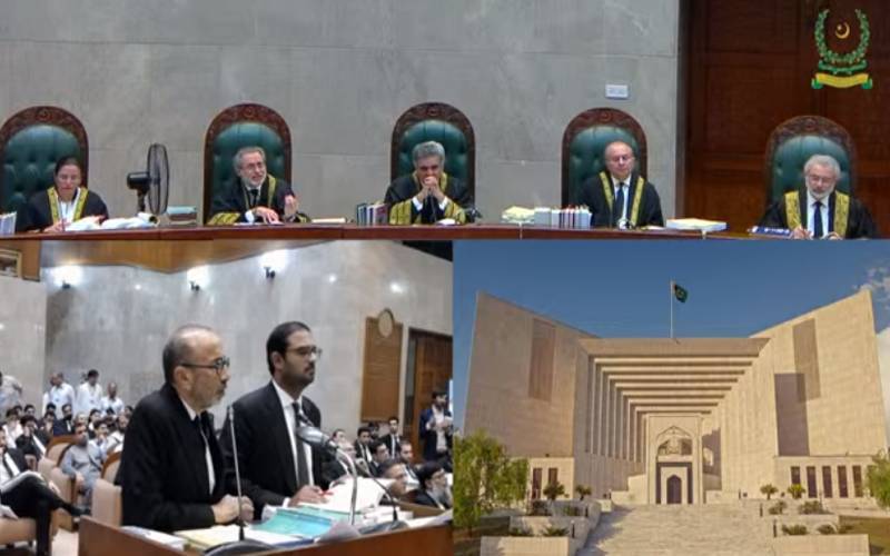 درخواستیں کیوں زیرالتوا ہیں؟ اس کا جواب عدالت دے، وکیل تو نہیں دے سکتا،وکیل مخدوم علی خان