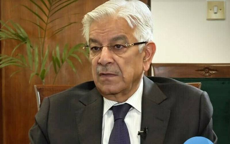  اپوزیشن دہشتگردوں کے ساتھ کھڑا ہونا چاہتی ہے تو ان کی مرضی ہے: خواجہ آصف 
