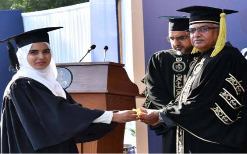  نیوی انجینئرنگ کالج میں 36ویں کانووکیشن کا انعقاد