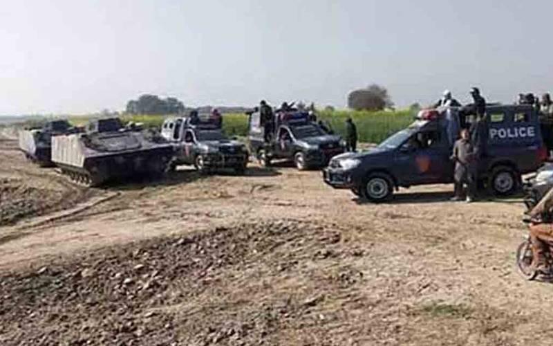 پنجاب پولیس کا خیبرپختونخوا بارڈر کے قریب آپریشن، خوارجی دہشتگردوں کے ٹھکانے مسمار