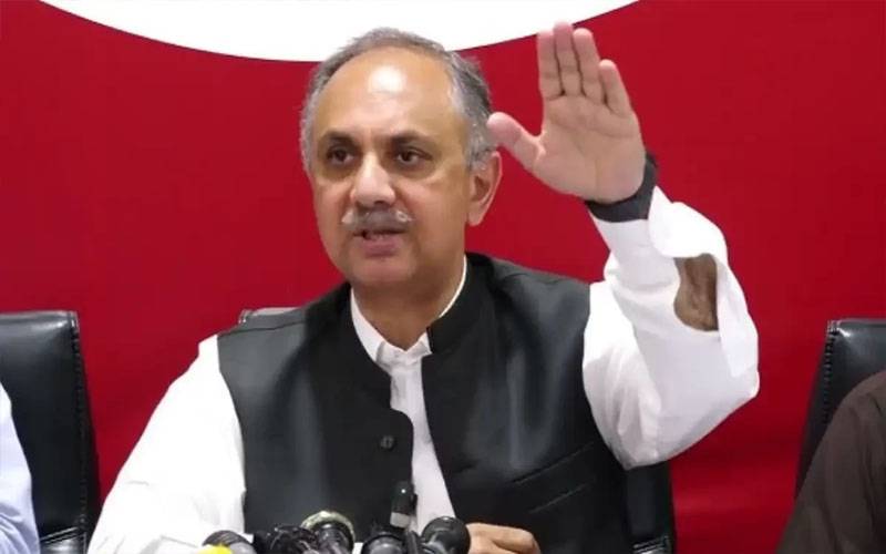 نئے چیف الیکشن کمشنر کی تعیناتی میں تاخیر: ہو سکتا ہے وزیراعظم کسی سے اجازت لے رہے ہوں: عمر ایوب