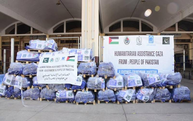 لبنان، غزہ اور شام کے متاثرین کیلئے 23 ویں امدادی کھیپ روانہ 