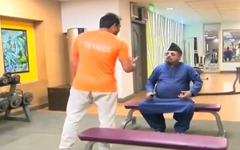 مفتی قوی راکھی ساونت کی فرمائش کے بعد جم پہنچ گئے،ممبرشپ بھی لے لی