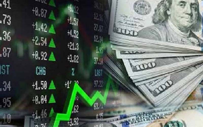  سٹاک مارکیٹ میں تیزی کا رجحان ، ڈالر کی قیمت بھی گر گئی 
