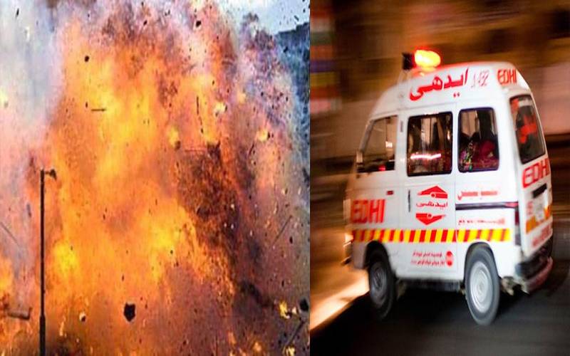  کراچی میں پریڈی تھانے کے دروازے پر کریکر دھماکا، 3 اہلکار زخمی 