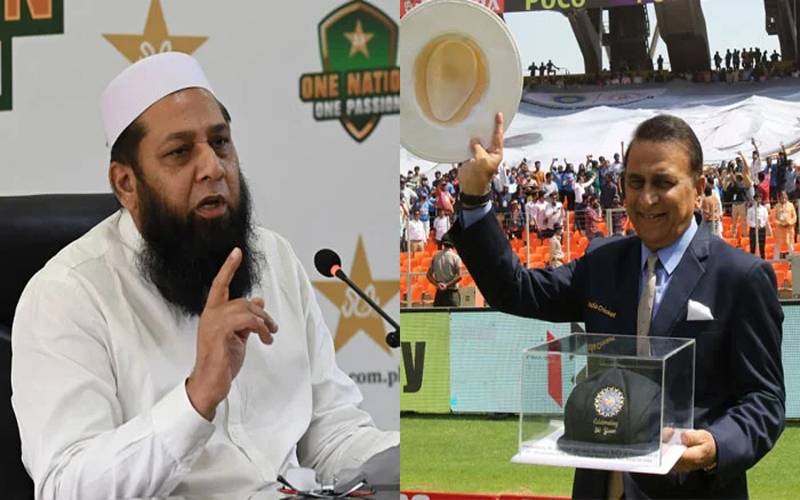 پاکستان ٹیم سے متعلق منفی بیان، انضمام کا گواسکر کو زبان قابو میں رکھنے کا مشورہ