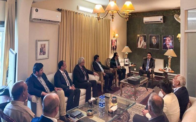 بلاول بھٹو سےتجارت و صنعت کے وفد کی ملاقات،کاروباری طبقے کے مسائل سے آگاہ کیا