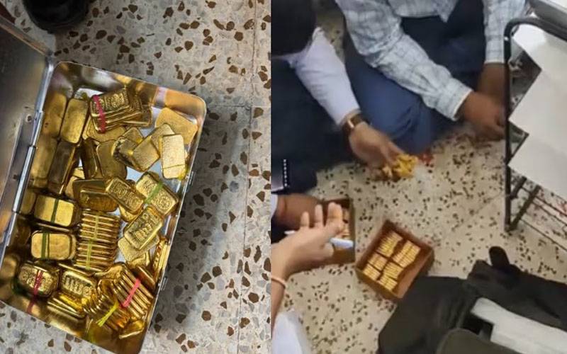بند پڑے فلیٹ سے ساڑھے 95 کلو سونا،لاکھوں روپے کا کیس اور قیمتی اشیا برآمد 