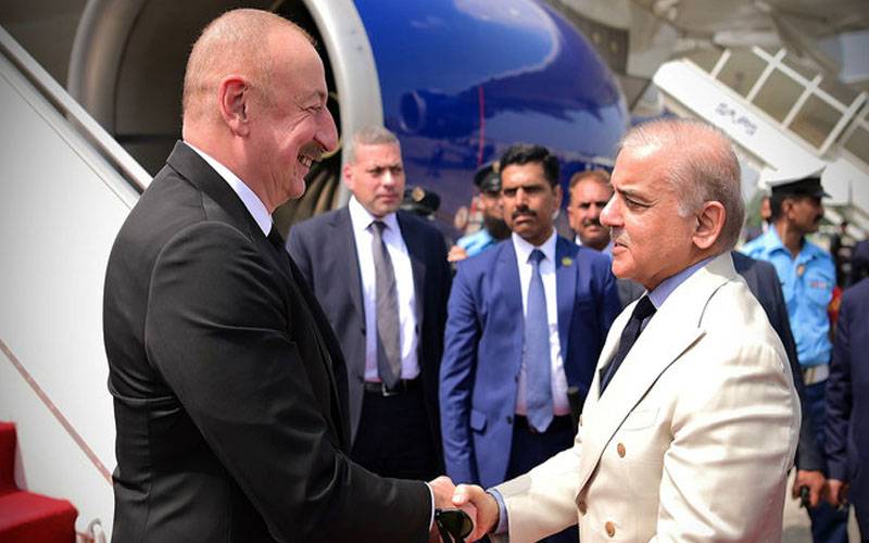 صدرآذربائیجان کا وزیر اعظم کو خط، یوم  پاکستان پر پاکستانی عوام کو مبارکباد