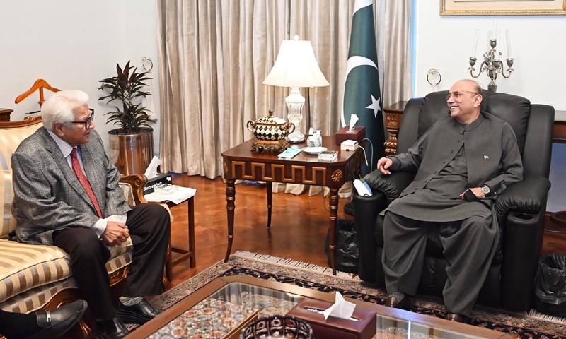 مختلف ممالک کے سفرا کی صدر مملکت آصف زرداری سے ملاقات