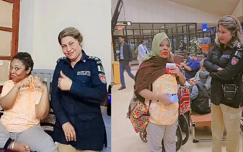 امریکی خاتون اونیجا کا پولیس آفیسر شبانہ کیلئے نیو یارک سے محبت بھرا پیغام 