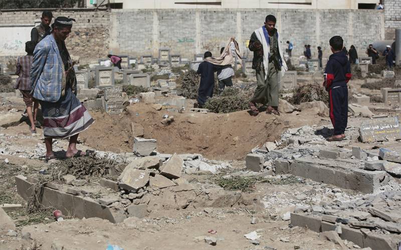 یمن کے دارالحکومت صنعا میں امریکی فضائی حملے، 12 افراد جاں بحق، 30 زخمی