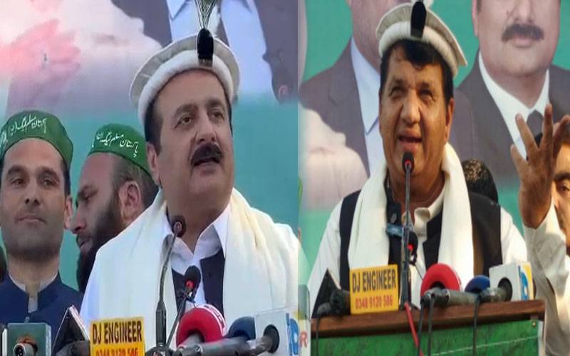 سوات میں جلسہ ،امیر مقام اور رانا مشہود کے سخت بیانات، بھارت کو وارننگ 