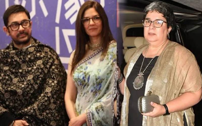 عامرخان گرل فرینڈ اور بیٹے کے ہمراہ سابقہ اہلیہ سے ملنے پہنچ گئے