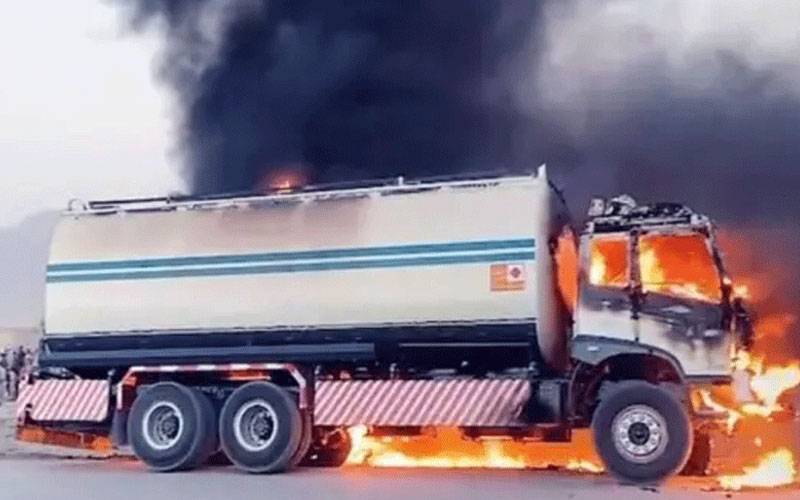 نوشکی؛ٹرک  میں آگ لگنے سے50افراد جھلس کر زخمی ،20کی حالت نازک