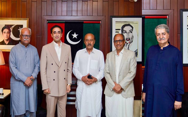 بلاول بھٹو سے نوید قمر اور دیگر رہنماؤں کی ملاقات، سیاسی صورتحال پر تبادلہ خیال