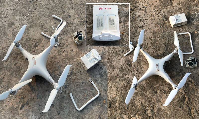 پاک فوج نے ایک اور  بھارتی کواڈ کواپٹر مار گرایا