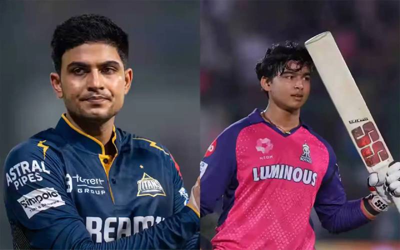  شبھمن گِل کو نوجوان بلے باز سوریا ونشی کا ریکارڈ بنانا ہضم نہ ہوا