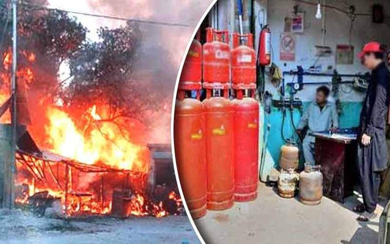 لاہور:راوی روڈ پر سلنڈر دھماکہ،5 افراد جاں بحق 