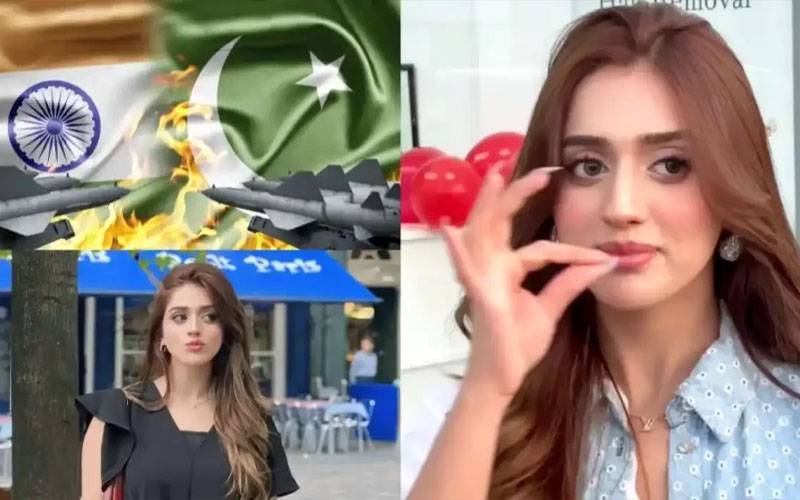 معروف ٹک ٹاکر جنت مرزا کا پاک بھارت تعلقات پر سوال کا جواب دینے سے گریز