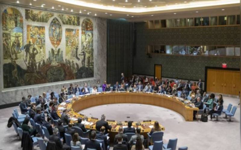 پاک,بھارت کشیدگی پر اقوام متحدہ کی سلامتی کونسل کا اجلاس بلائے جانے کا امکان