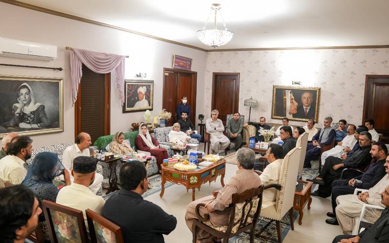آصفہ بھٹو کی زیرصدارت اجلاس، عوامی رابطہ مہم پر تبادلہ خیال