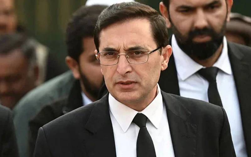 پاکستان کے دفاع کیلئے پی ٹی آئی سیسہ پلائی دیوار کی طرح کھڑی ہے: بیرسٹر گوہر 