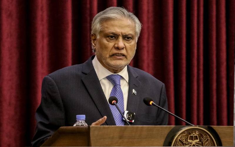  پانی پربھارت کایکطرفہ فیصلہ جنگی اقدام تصورکیاجائےگا: اسحاق ڈار 