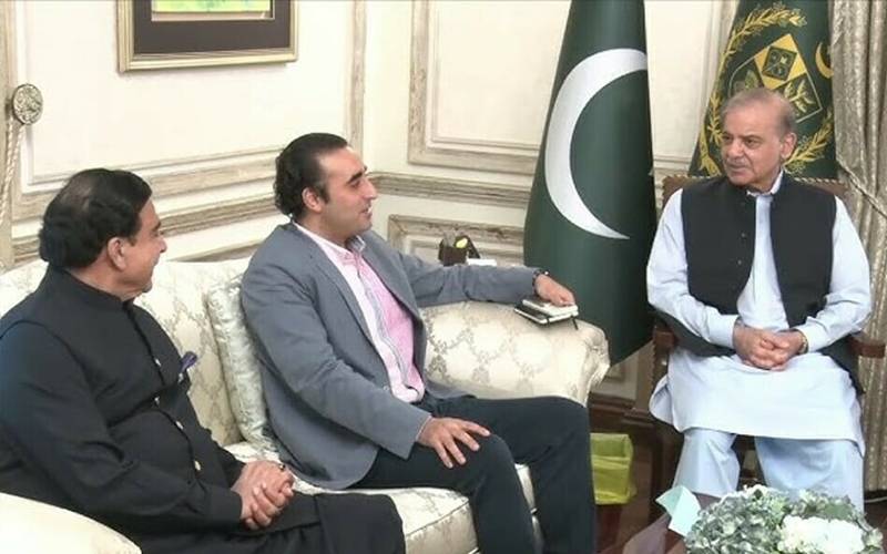 وزیر اعظم سے بلاول کی قیادت میں پی پی وفد کی ملاقات ،بجٹ تجاویز پر بات چیت