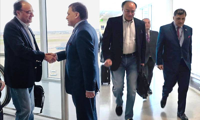 وزیر خزانہ محمد اورنگزیب تین روزہ دورے پر لندن پہنچ گئے