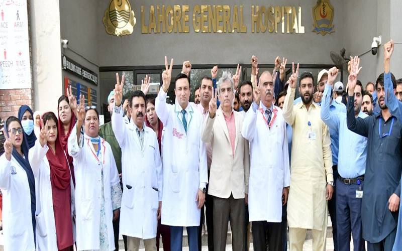 لاہورجنرل ہسپتال میں ڈیزاسٹر مینجمنٹ پلان کے تحت تمام شعبے ہائی الرٹ
