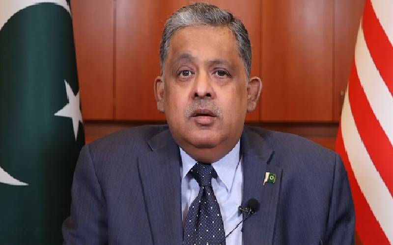 بھارت کو ایسا سوچنا ہی نہیں چاہیے کہ حملہ ہوگا اور پاکستان خاموش رہے گا: پاکستانی سفیر برائے امریکا