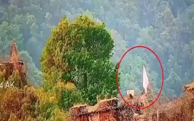 پاک فوج سے خوفزدہ دشمن بھارت نے ایک بار پھر سفید جھنڈا لہرا دیا