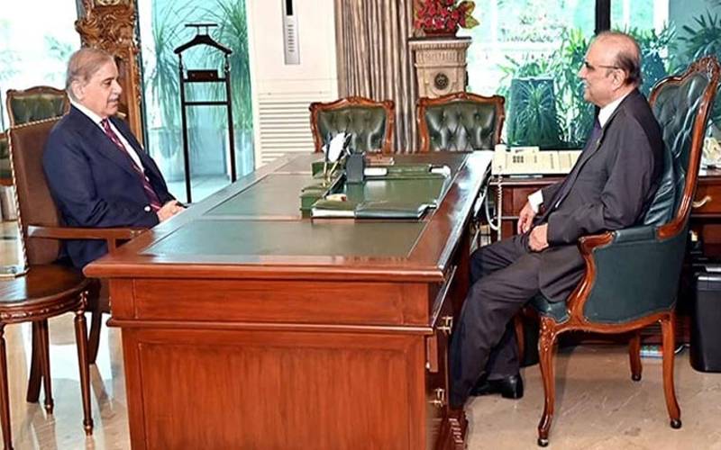 پاک بھارت کشیدگی: وزیر اعظم کی صدر زرداری سے اہم ملاقات