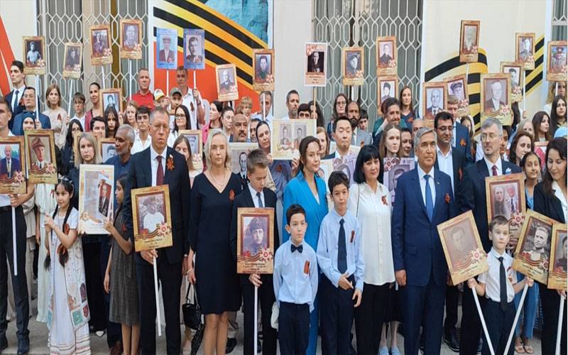 دوسری جنگ عظیم میں تمام سوویت ریاستوں نے مل کر دشمن کیخلاف فتح میں حصہ ڈالا،روسی سفیر