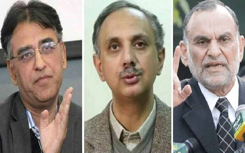 نو مئی مقدمات،پی ٹی آئی رہنماؤں عمر ایوب، اسد عمر، اعظم سواتی کی عبوری ضمانتوں میں توسیع 