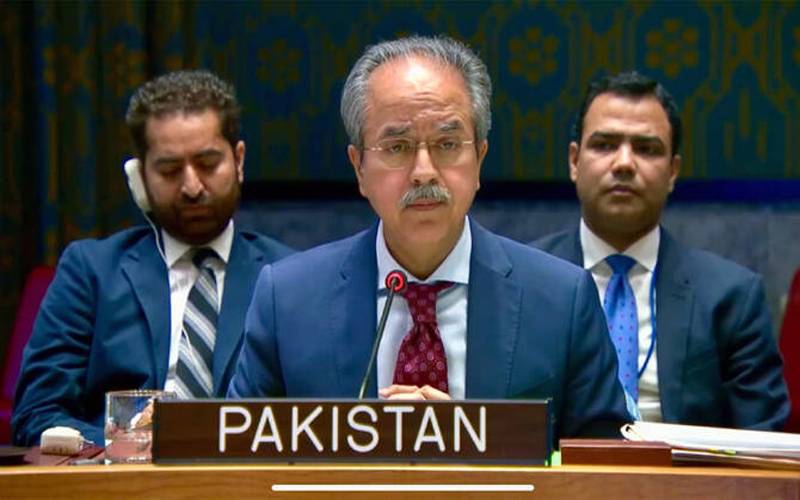 پاکستان کا غزہ میں مستقل اورغیر مشروط جنگ بندی کا مطالبہ 