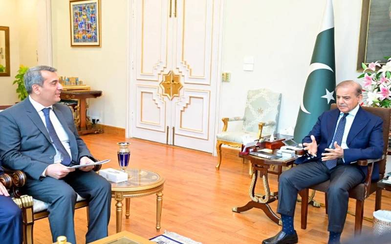 آذربائیجان کے سفیر کی وزیراعظم سے ملاقات، بنیان مرصوص کی کامیابی پر مبارک باد
