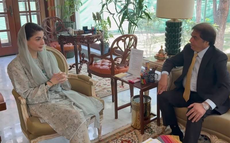 وزیراعلیٰ مریم نواز سے حنیف عباسی کی ملاقات ،بلٹ ٹرین منصوبے پر بات چیت