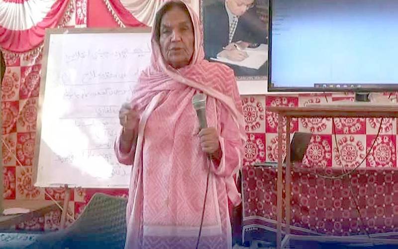 عوامی تحریک کی مرکزی نائب صدر حور النساء پلیجوکا انتقال