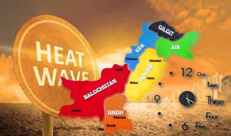 ملک بھر میں ہیٹ ویو رواں ہفتے بھی جاری رہنے کی توقع، الرٹ جاری 
