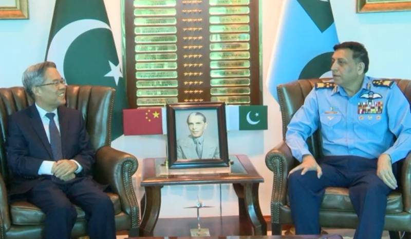 چینی سفیر  کاPAFہیڈکواٹرز کا دورہ،ایئر چیف نے پاک چین تعلقات کو 