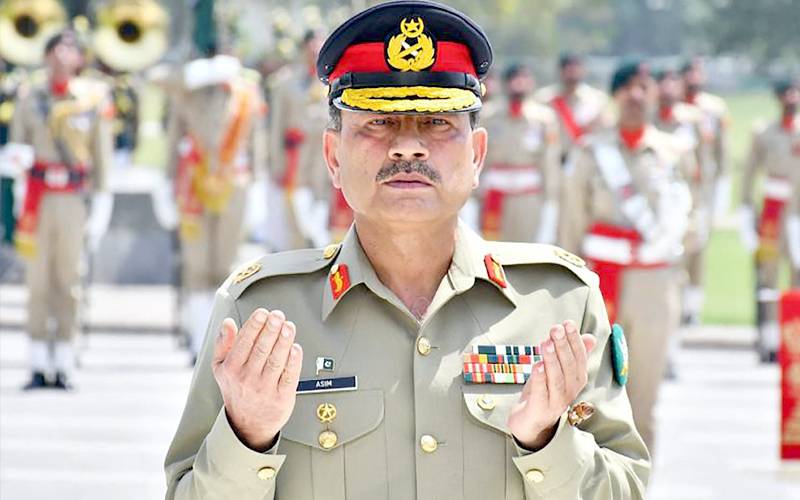 آرمی چیف کو فیلڈ مارشل کے بیج لگانے کی تقریب آج ہوگی