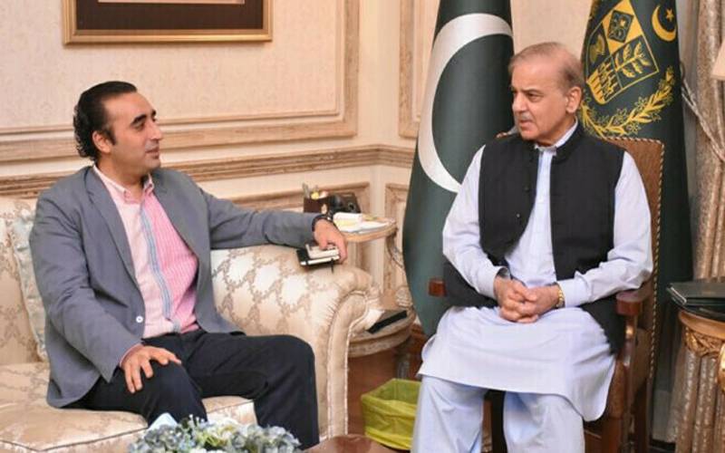 وزیراعظم شہباز شریف سے بلاول بھٹو کی ملاقات