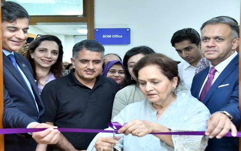 پنجاب انسٹیٹیوٹ آف نیورو سائنسز میں الماس بشیر ریسرچ اینڈ ایڈیٹوریل آفس کاافتتاح