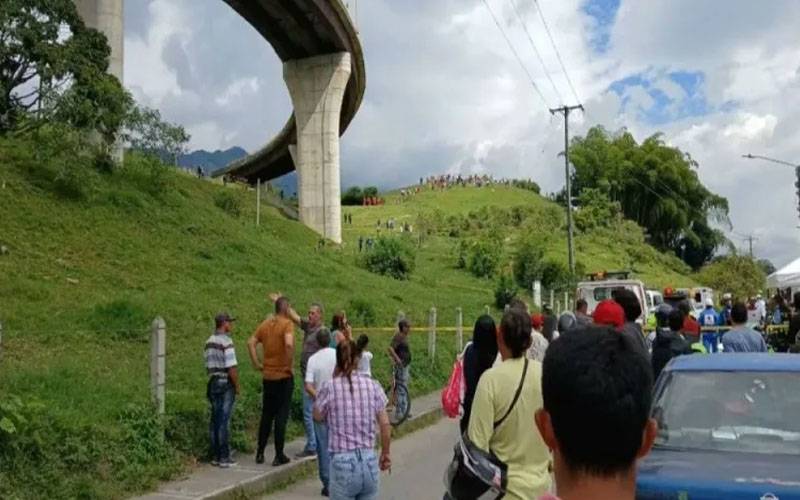 کولمبیا میں بس حادثہ،9 افراد ہلاک